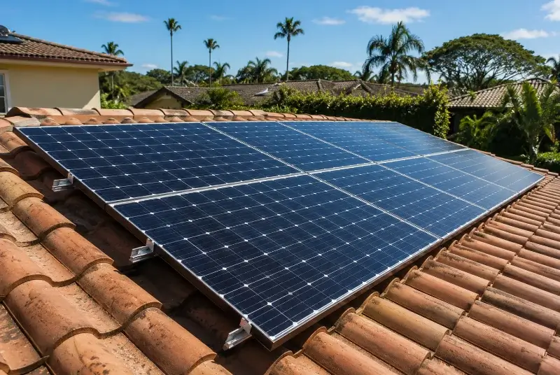 Installation de panneaux solaires à Fontrabiouse